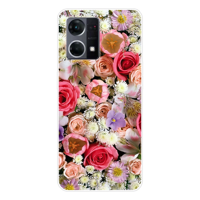 Ốp Điện Thoại TPU Dẻo Họa Tiết Hoạt Hình Dễ Thương Cho OPPO Reno8 4G OPPO Reno 8 4G