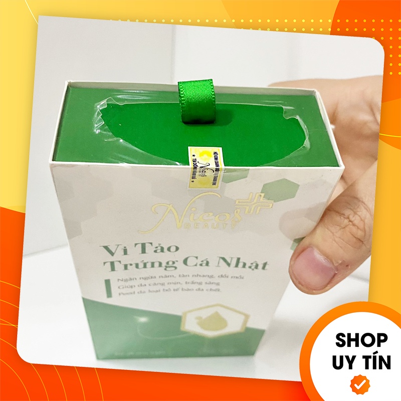 [Chính hãng] Vi Tảo Trứng Cá Nhật Nicos Tái Tạo Peel Da Ngừa Lão Hóa Thanh Nhi - Nikos Beauty - 8936177940165