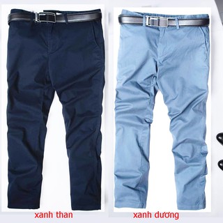 Quần Kaki Nam, Quần Nam Công Sở Dáng Âu Slimfit, Quần Dài Nam, Quần Kaki Trẻ Trung, Lịch Sự