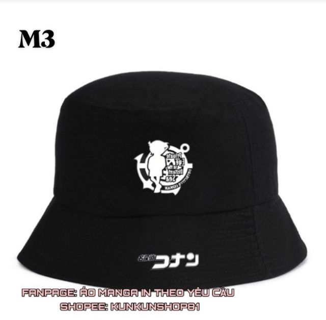 Mũ Bucket, Mũ Vành Rộng CONAN