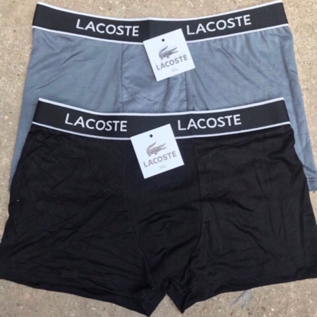 🔵 𝐅𝐑𝐄𝐄 𝐒𝐇𝐈𝐏 🔵 Quần Lót Nam | Quần Boxer Nam | Quần Sịp·Nam Tam Giác Lacoste Cao Cấp | Chất Cotton | Size 50kg-80kg