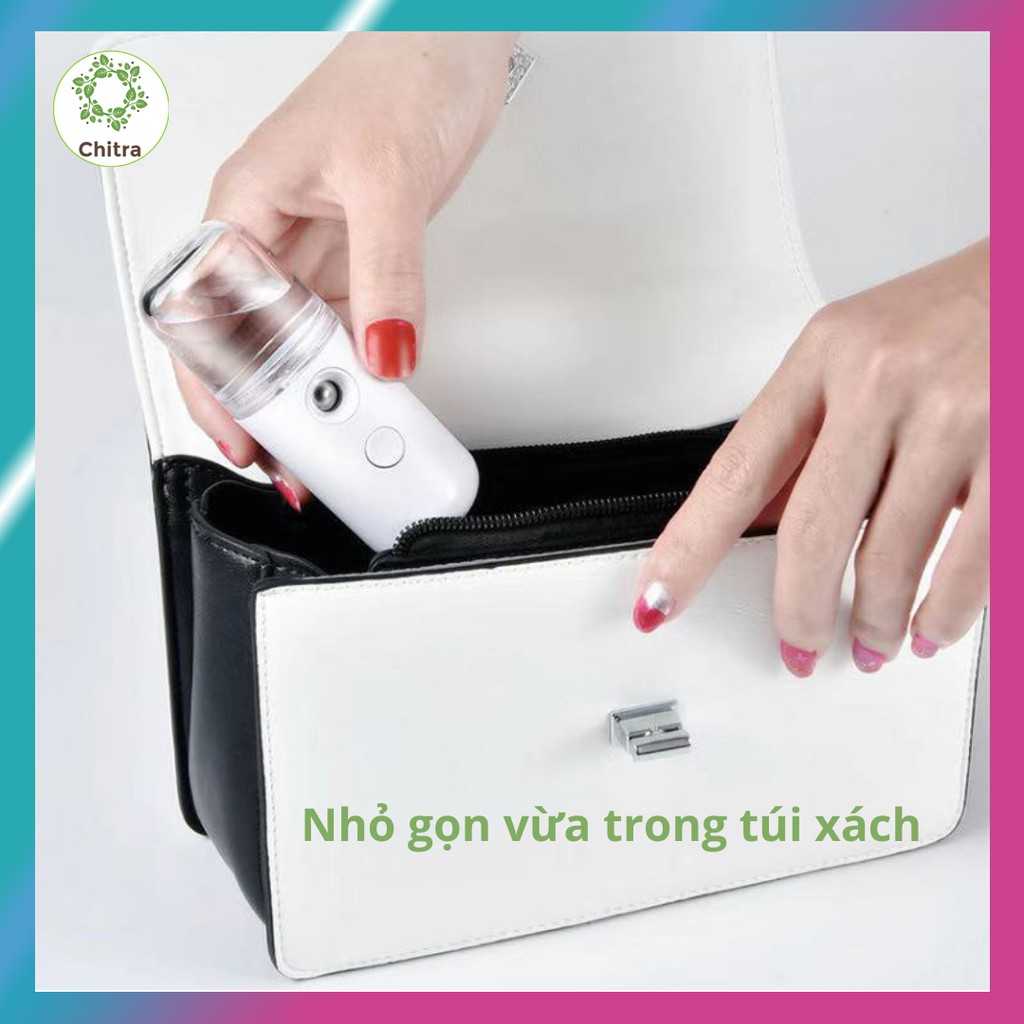 Máy phun sương mini cầm tay tiện lợi cấp ẩm tức thì cho da MX31