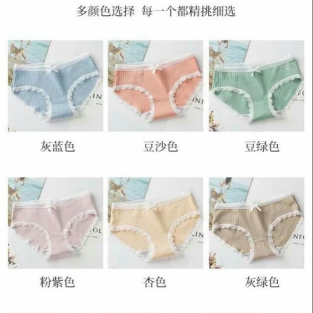 Set 5 quần chip muji