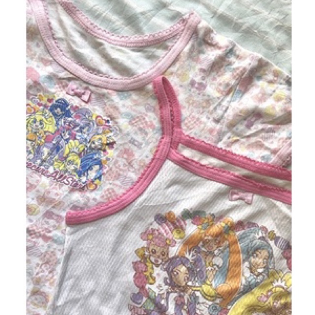 Y2k baby tee hoạ tiết anime 2hand