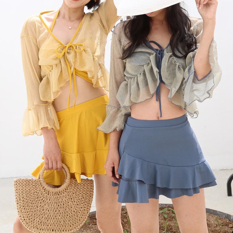 Set Đồ Tắm Phong Cách Hàn Quốc 2021 Dành Cho Nữ | BigBuy360 - bigbuy360.vn