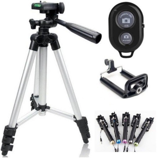 Combo 3 món chân đế chụp hình Tripod TF