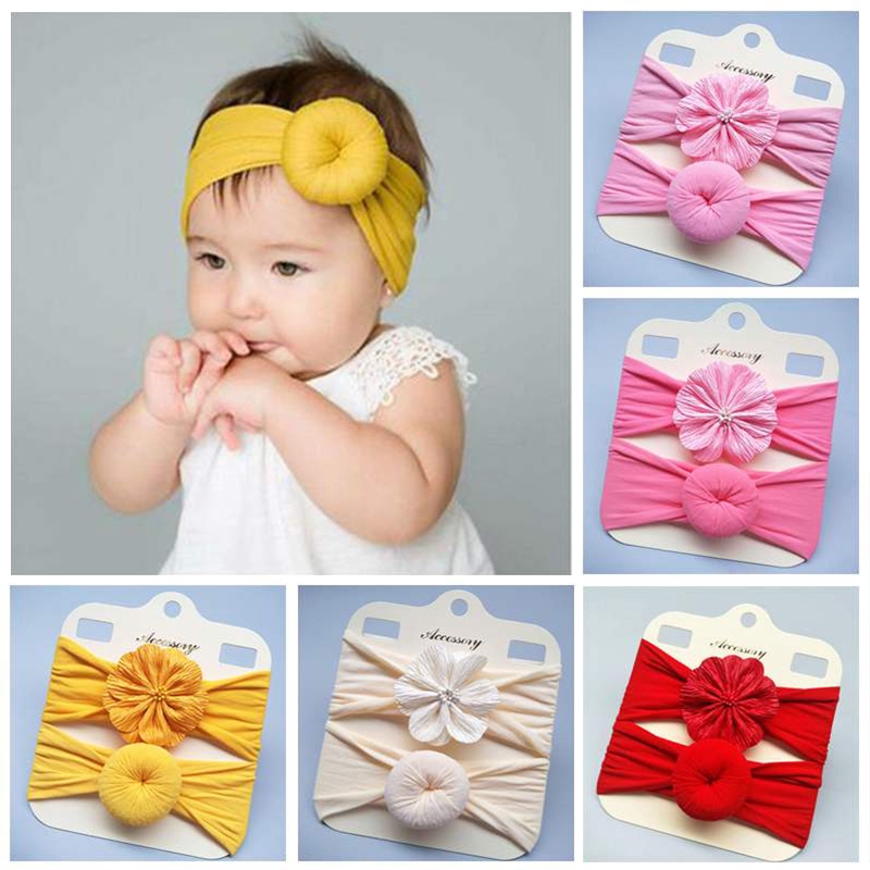 2 băng đô nơ xinh xắn dành cho bé gái