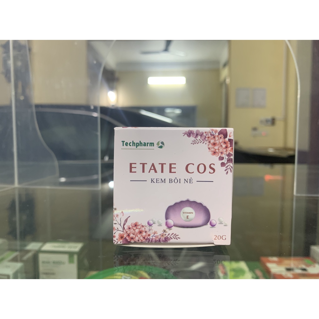 ETATE COS Kem Bôi Nẻ Dưỡng Ẩm Dịu Nhẹ, Hỗ Trợ Ngăn Ngừa Bong Tróc Cho Da Lọ 20g