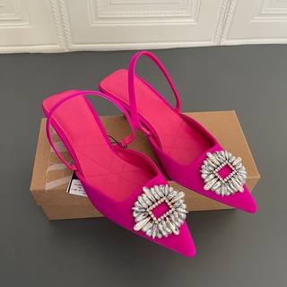 Spring New style Zara Pointed toe high heels