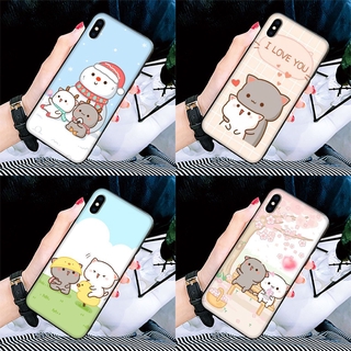 Ốp Lưng Silicone Họa Tiết Hình Chú Mèo Thời Trang Cho Iphone 11 12 Mini Xr Pro Max
