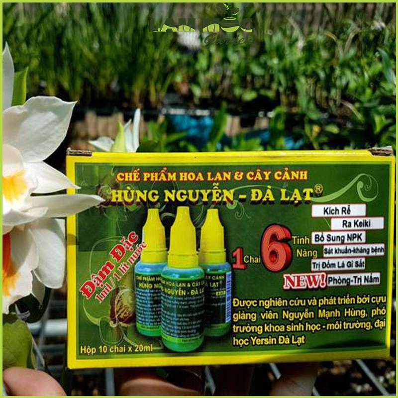 Chế Phẩm Sinh Học Hùng Nguyễn – Ra Keiki, Kích Rễ, Trị Bệnh Chai 20ml