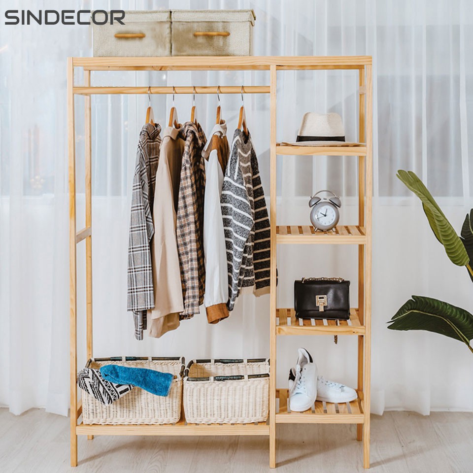 Tủ quần áo gỗ - Tủ treo quần áo lắp ráp - Sindecor | BigBuy360 - bigbuy360.vn