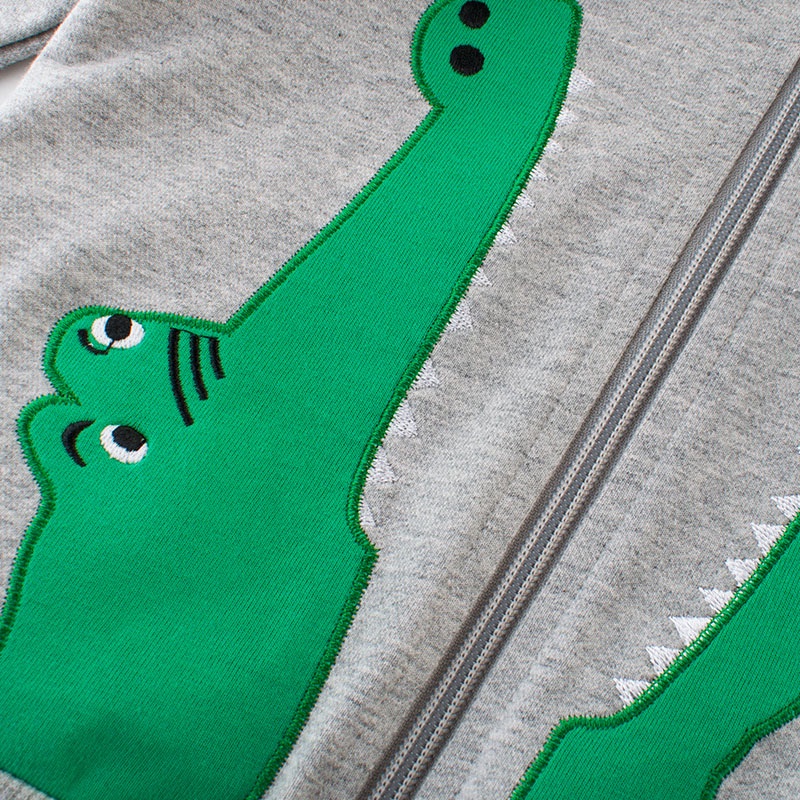 Áo sweater IELGY từ cotton họa tiết hoạt hình thời trang cho bé trai