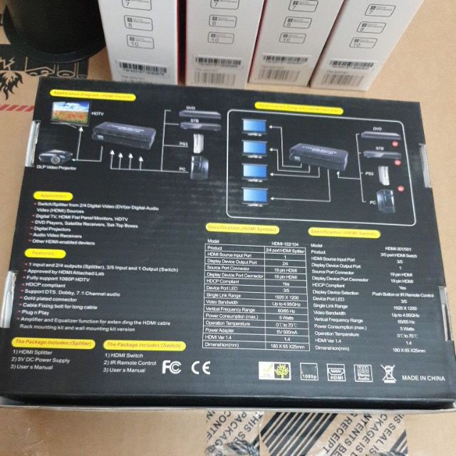 Bộ chia hdmi 1 ra 4 4Kx2K