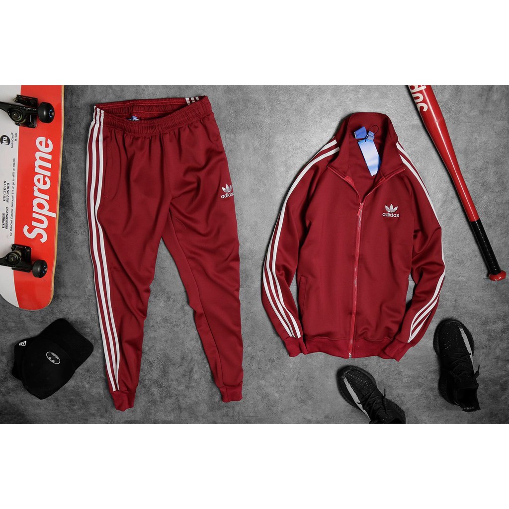 áo khoác thun da cá 3 sọc | BigBuy360 - bigbuy360.vn