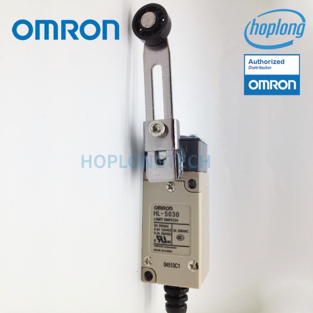 HL-5030 OMR Công tắc hành trình Omron cần dài có bánh xe