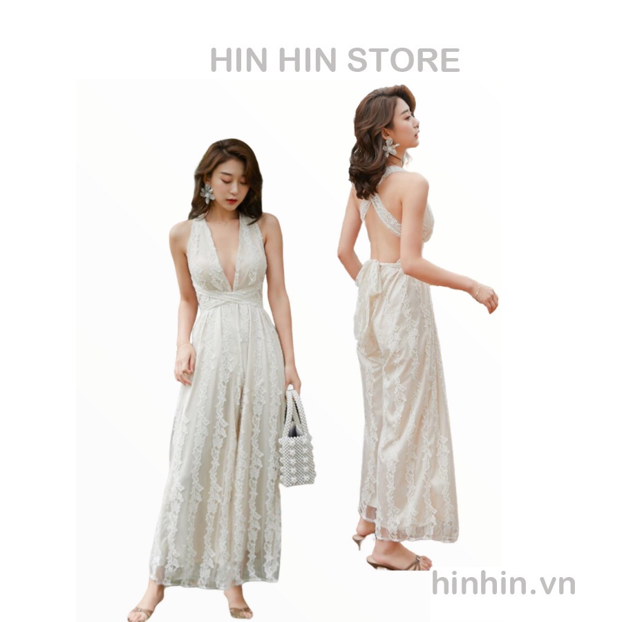 Set ren dây chéo lưng cột eo HS08 - Hỉn Hỉn Store