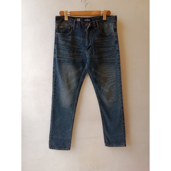 Quần Dài DENIM Kéo & Gấu (Không Đường Phố
