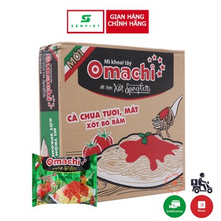 Thùng 30 gói mì trộn Omachi xốt Spaghetti 91g