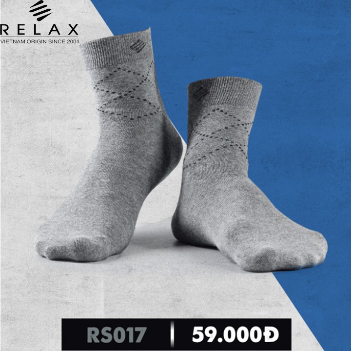 Vớ chân nam Relax cao cấp chống hôi chân Freesize - RS017