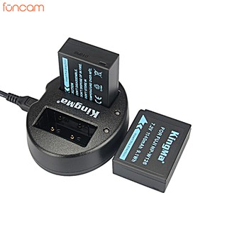 Combo 2 pin + sạc đôi np-w126 kingma cho máy ảnh fujifiml