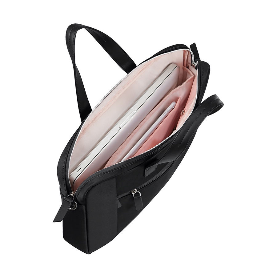 Cặp xách Samsonite Eco wave new tag màu đen (giá mới 3,5tr) | BigBuy360 - bigbuy360.vn