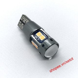 Bóng đèn xi nhan LED chân T10 đủ màu siêu sáng