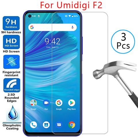 Ốp Điện Thoại Kính Cường Lực Bảo Vệ Cho Umidigi F2 Umi Digi f 2 2f 6.53 Umif2 Umidigif2 360