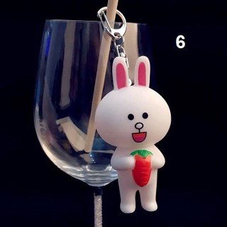 Móc khóa gấu Brown và thỏ Cony