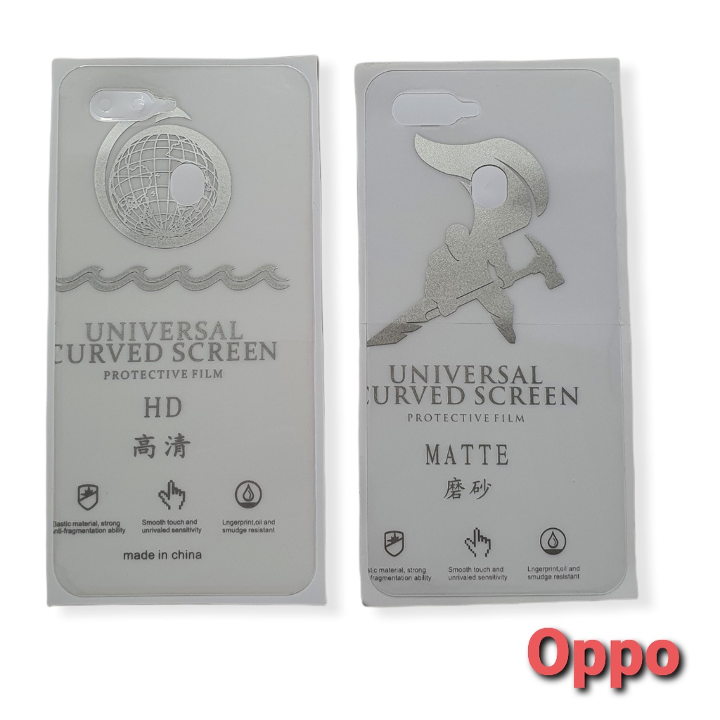 Bộ 4 miếng dán PPF Oppo F11,F11 Pro,A1k,A3s,A31,A12,A5s,A7,F9,A71,A83,F7,F5,F1s,F3,F3 Plus,A9 2002,A5 20,A39,A57,A37,A33