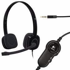 Tai nghe Logitech Stereo Headset H151 - có mic 1 Jack cắm - BH 12th CHÍNH HÃNG