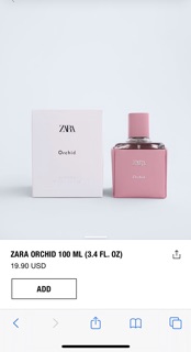 Nước hoa Zara Orchird - Auth- SẴN