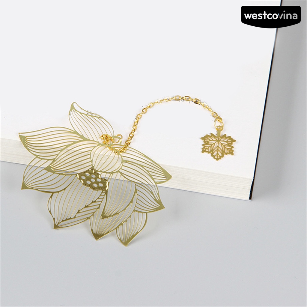 [Hot]✍Dụng Cụ Đánh Dấu Trang Sách Bằng Kim Loại Phối Tua Rua Sáng Tạo