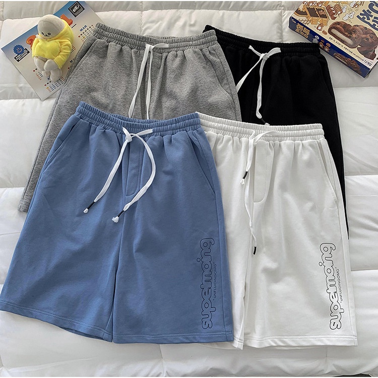 Quần Đùi Unisex - Quần Đùi Nam Nữ Có Dây Rút - Chất Umi Thể Thao, Mặc Nhà Hay Đi Chơi Đều Thoải Mái MonlyShop785