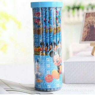 Hộp 50 bút chì hoạt hình
