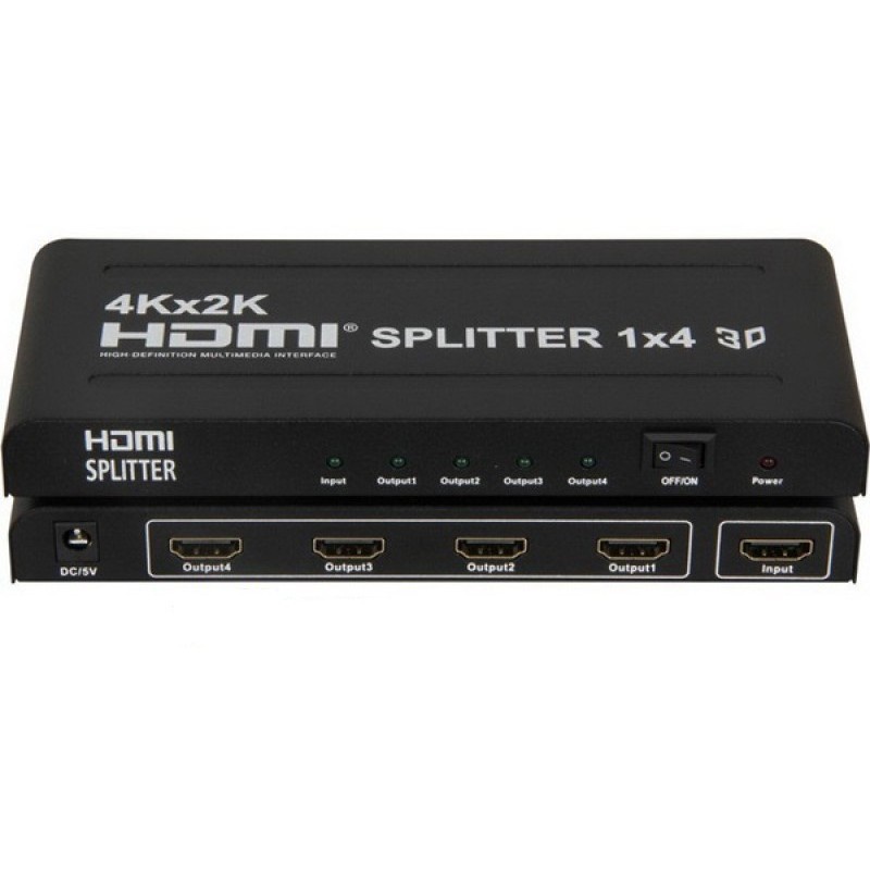 Bộ chia tín hiệu HDMI 4K 1 ra 2 1 ra 4 1 ra 8 khuếch đại tín hiệu công suất 3D tách HDCP 1080P chất lượng cao VNET