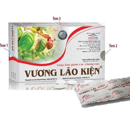 Vương Lão Kiện - Hỗ trợ giảm chứng run chân tay, parkison