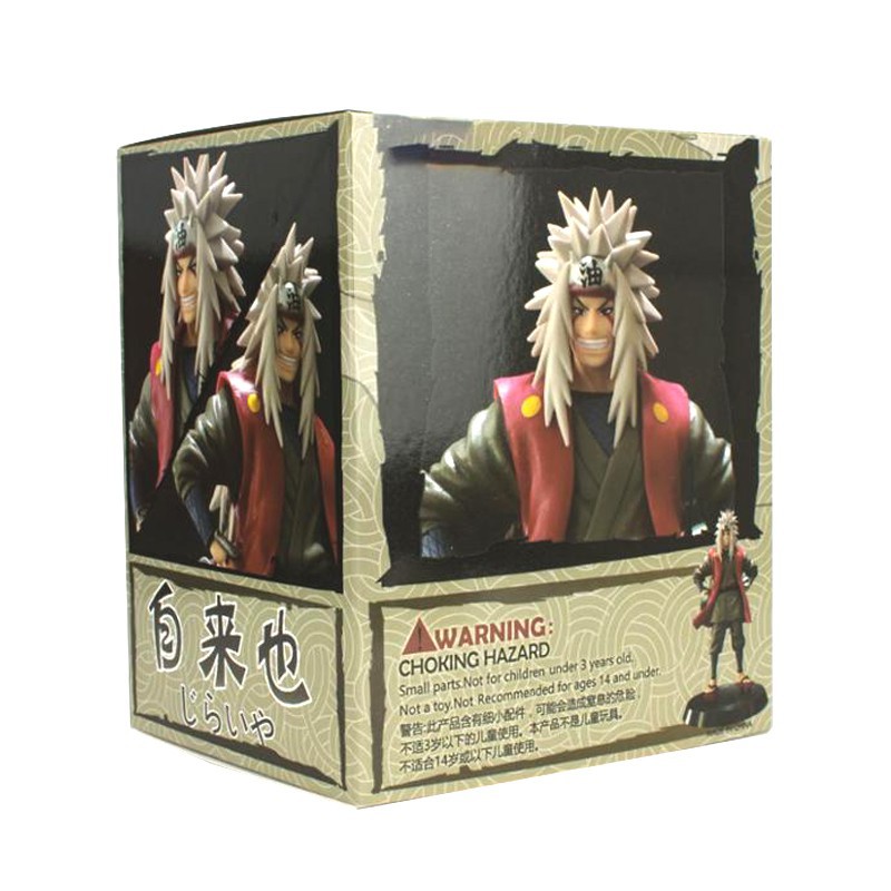 Mô hình nhân vật Naruto Shippuden Namikaze Minato Jiraiya 14cm-18cm