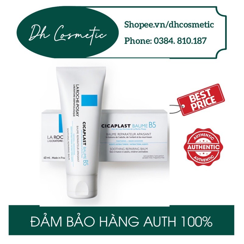 Kem dưỡng phục hồi da La Roche Posay Cicaplast B5 Baum