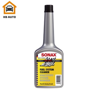 Chất làm sạch hệ thống xăng Sonax Fuel System Cleaner 250ml 515100