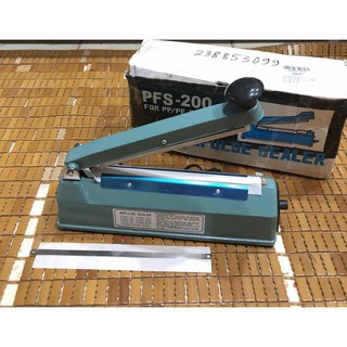 Máy hàn miệng túi pfs -200 đường hàn dày 8mm