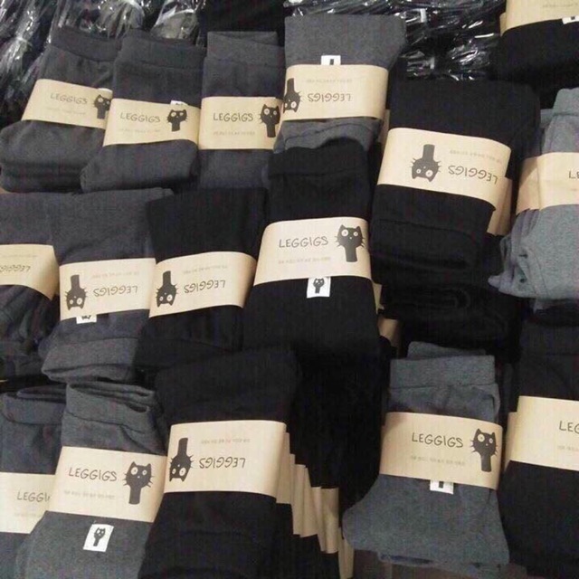 Quần legging mèo lót lông