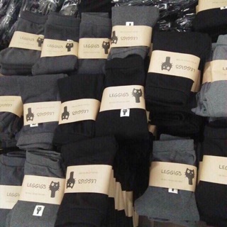 Quần legging mèo lót lông