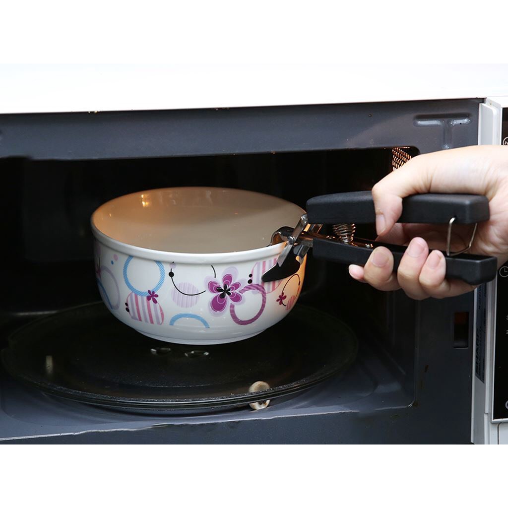 Kẹp Gắp Đồ Nóng Đồ Hấp Kim Loại Chuyên Dụng Chống Bỏng Tay Dụng Cụ Gắp Inox Có Lò Xo