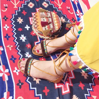 Giày Chiến Binh Boho - Boho Vintage Style