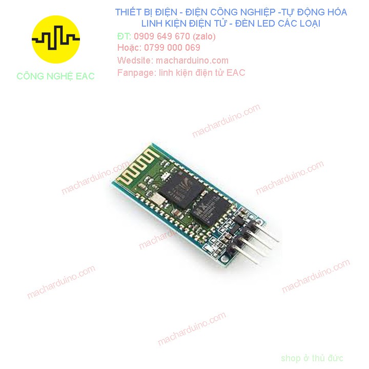 Mạch Thu Phát Bluetooth HC-06 Đã Ra Chân