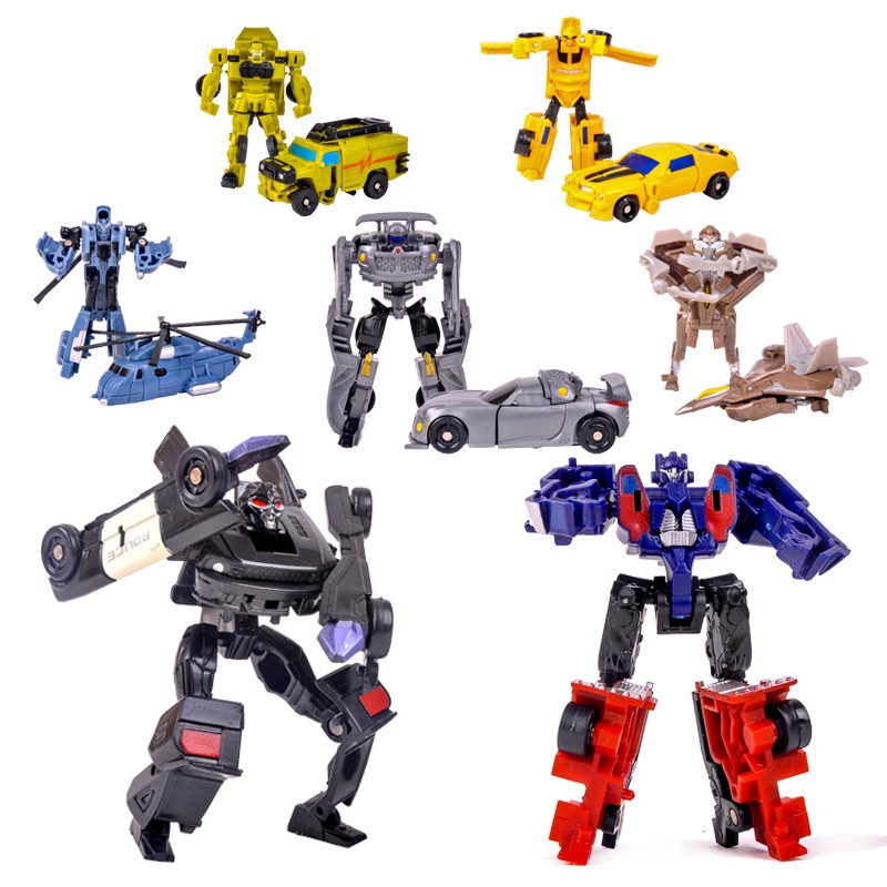 Đồ chơi Robot biến hình thành ô tô Mini 9 Mẫu - Mô hình xe Transformer