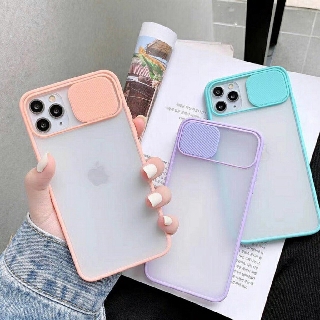 Ốp Lưng Iphone - Ốp nhám trượt camera (nắp trượt)