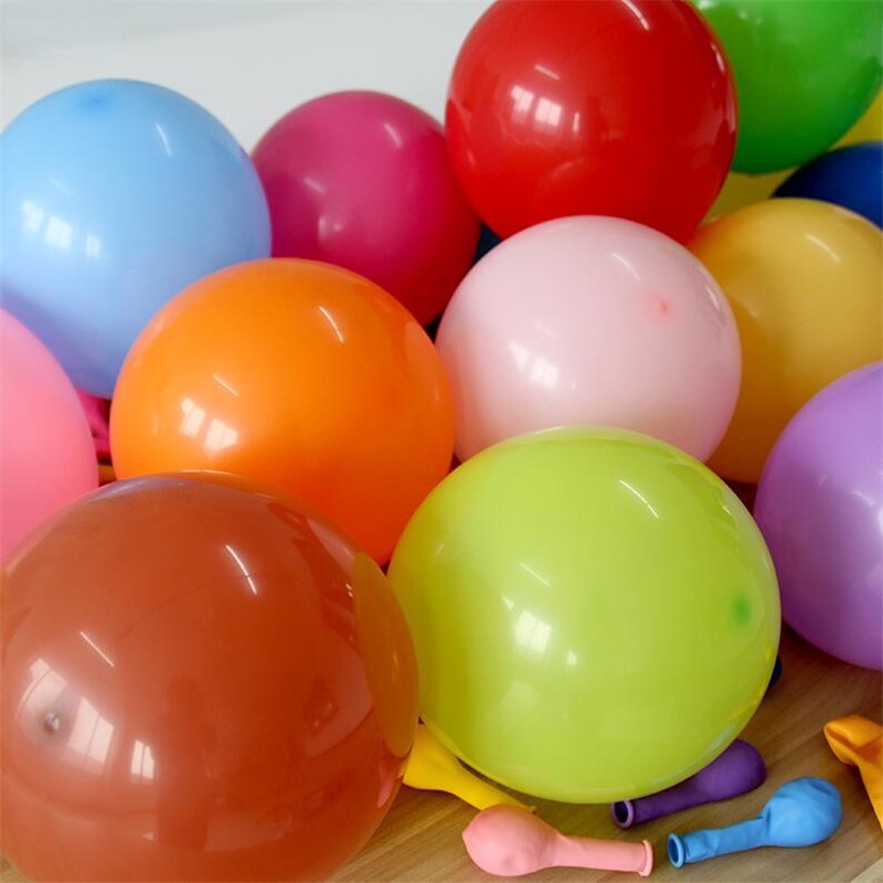 Set 50 Bong Bóng Tròn 5 inch Trang Trí Tiệc