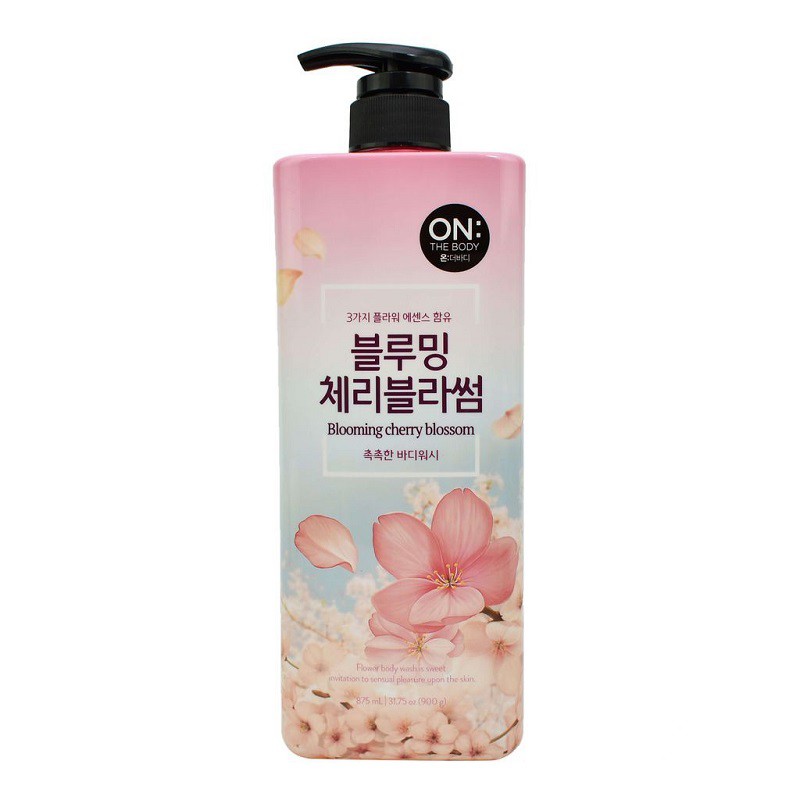 [ Giá Sỉ ] Sữa Tắm On The Body Hàn Quốc, Chai 900ml, Lưu Giữ Mùi Thơm Quyến Rũ, Giúp Da Luôn Trắng Sáng Mịn Màng